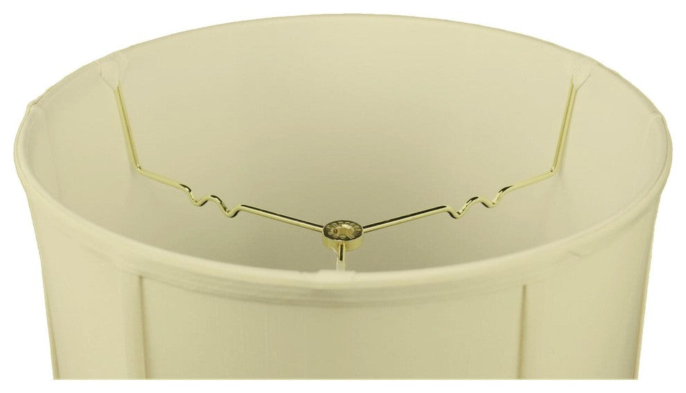 16x18x19 Egg Shell Shantung Drum Lampshade