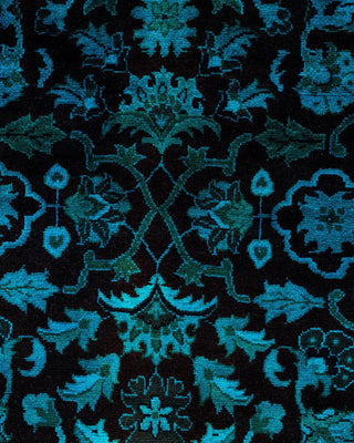 Overdyed, One-of-a-Kind Hand-Knotted Area Rug Red, 3'1"x5'1"