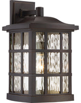 Quoizel SNN8411PN One Light Outdoor Wall Lantern Stonington Palladian Bronze