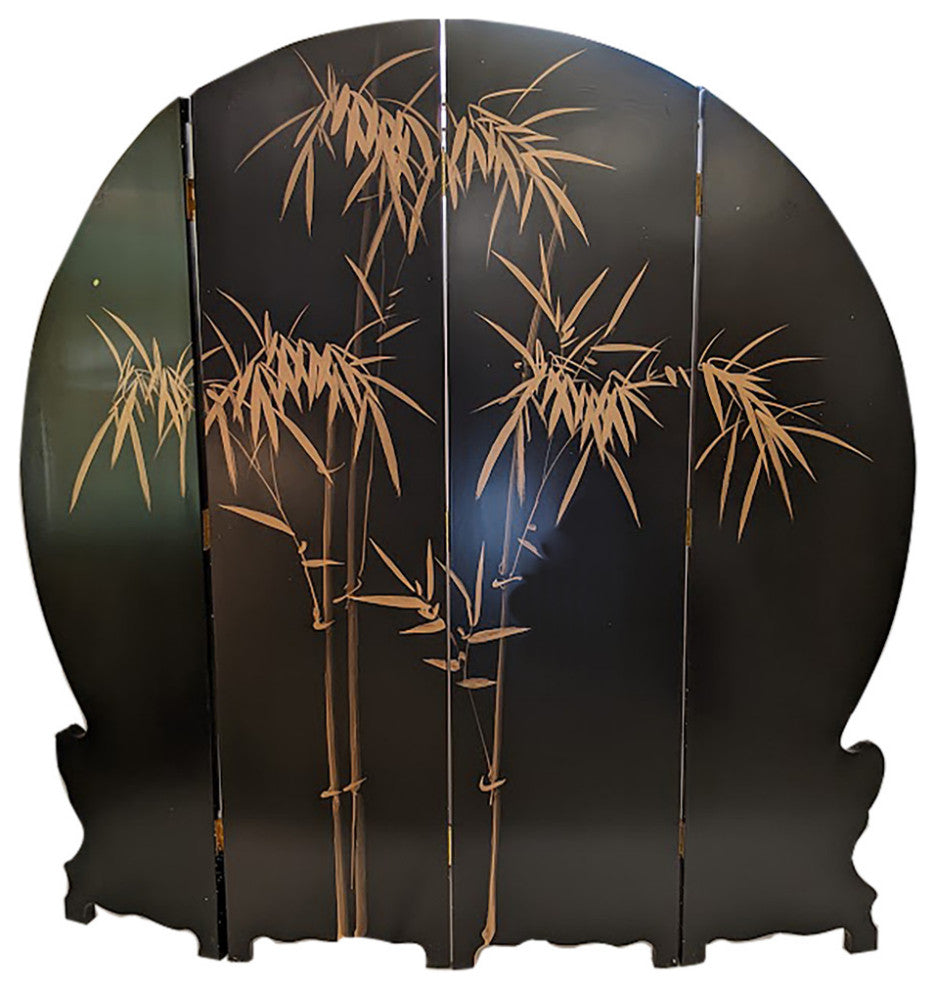 Collectors Hand Painted Room Divider, Round 6' Tall