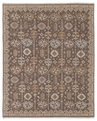 Aleska Traditional Oriental, Brown/Ivory, 2'6"x10' Runner