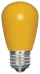 1.4W LED S14 Ceramic Yellow Medium Base 120V