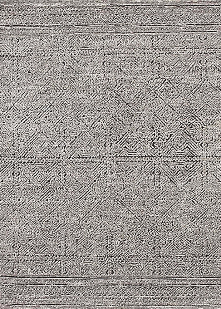Ahgly Company Indoor Rectangle Mid-Century Modern Area Rugs, 8' x 12'