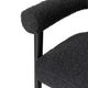 Spara Boucle Counter Stool, Black
