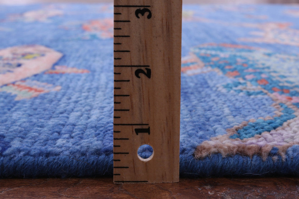 5' 2" X 8' 1" Gabbeh Fish Design Handmade Rug - Q15348