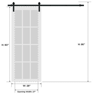 Barn Door 28x80"