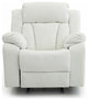 Springfield Rocker Recliner, White