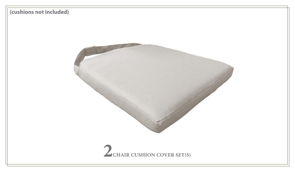 2 Covers for Dining Chair Cushions