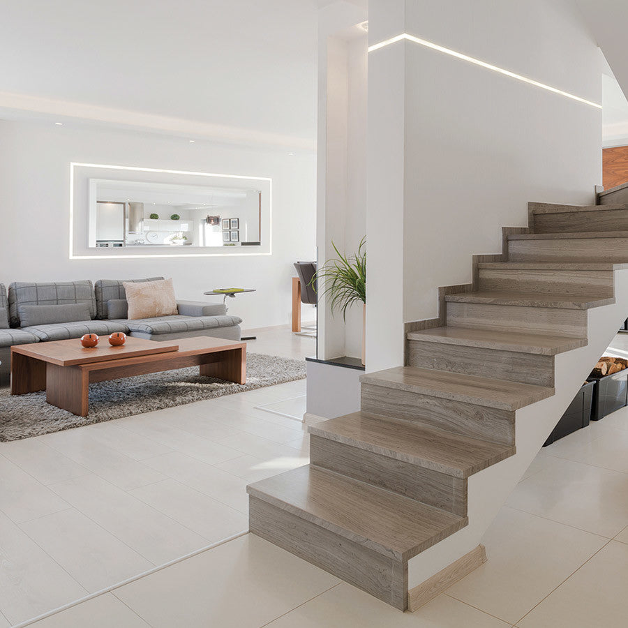 WAC Lighting InvisiLED Linear Recessed/Asymmetrical Channel, 8' Channel
