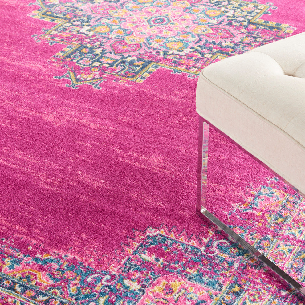 Nourison Passion 12' x 15' Fuchsia Bohemian Indoor Area Rug