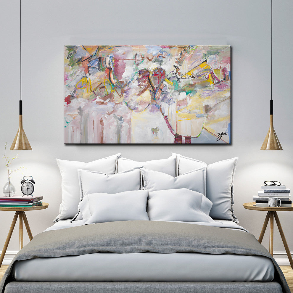 Abstract XXI, Canvas Wall Art, 40"x24"