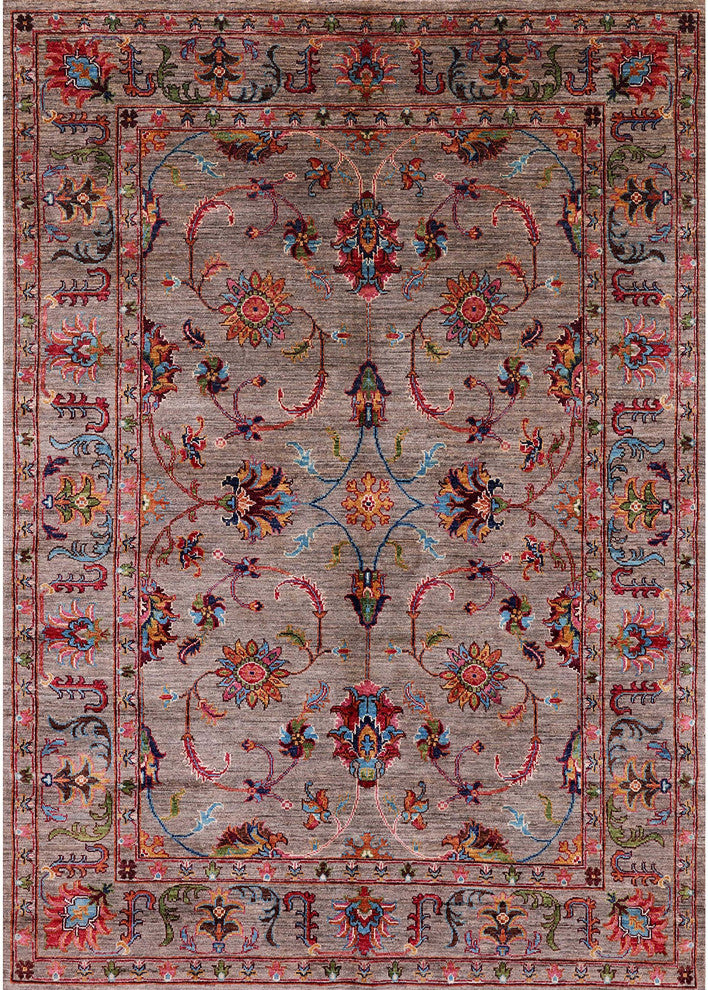 Ahgly Company Indoor Rectangle Mid-Century Modern Area Rugs, 2' x 5'