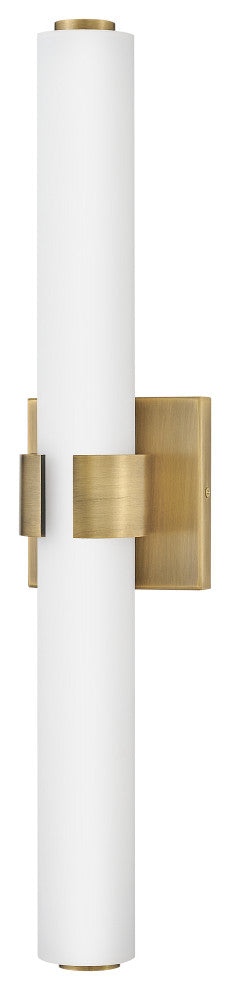 Hinkley Aiden 22.75" Medium Integrated LED Bath Vanity Bar, Lacquered Brass
