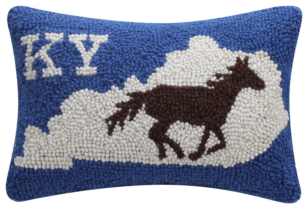 Kentucky Horse Hook Pillow