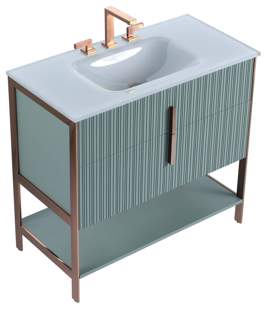 Fine Fixtures Serenity Modern bathroom vanity