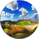 Spectacular Toscana Panorama, Landscape Disc Metal Wall Art, 23"