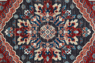 Weave & Wander Kezia Rug, True Red/River Blue, 12ft-10in x 15ft