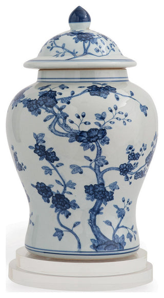 Georgia Blue Small Jar 18"H