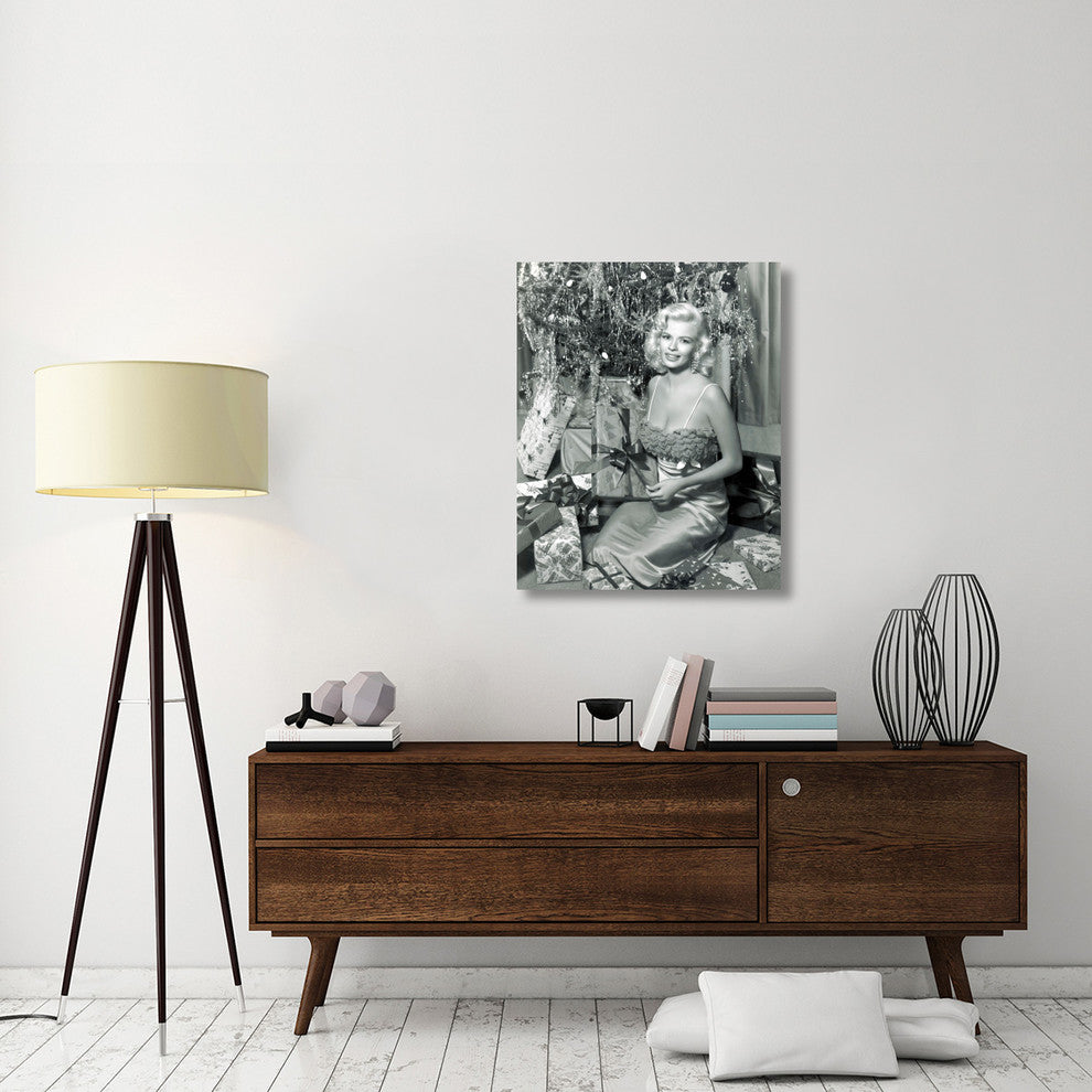 "Jayne Mansfield - Christmas" Canvas by Hollywood Photo Archive, 29x36"