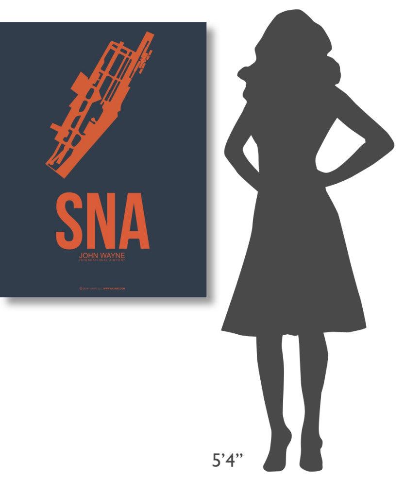"SNA John Wayne Poster 1" Fine Art Print