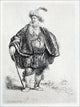 Rembrandt Van Rijn The Persian, Gallery Wrapped Canvas Print, 21"x28"
