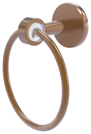 Clearview Towel Ring, Brushed Bronze