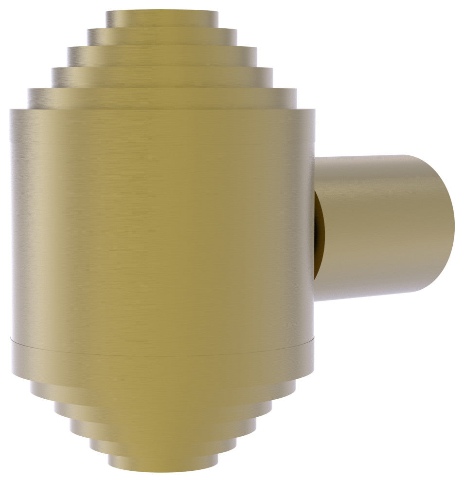 1-1/4" Cabinet Knob, Satin Brass