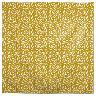 Circle Vine Yellow 2 58x58 Tablecloth