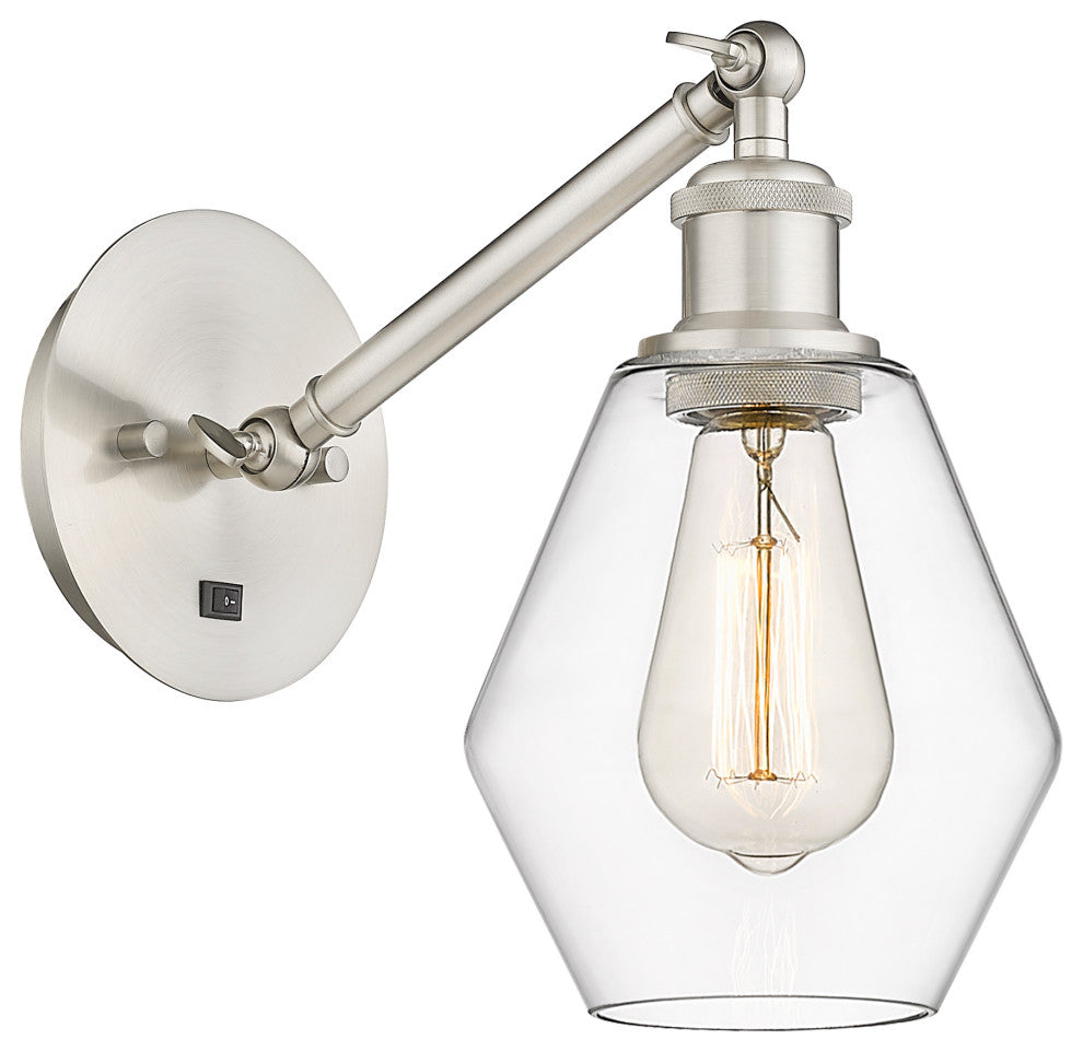 Innovations 317-1W-SN-G652-6 1-Light Sconce, Brushed Satin Nickel