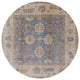 Ahgly Company Indoor Round Mid-Century Modern Area Rugs, 5' Round
