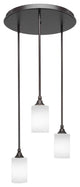 Multi Light Mini Pendants, Dark Granite