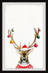"Guide My Sleigh" Framed Painting Print, 24x36