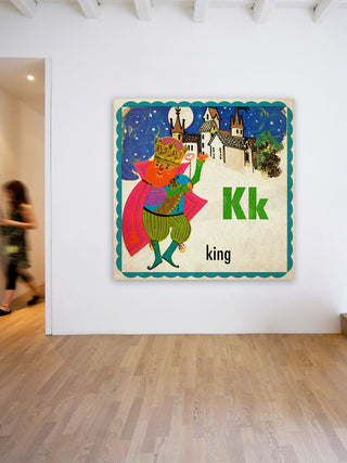 "King" Painting Print on Canvas by Curtis