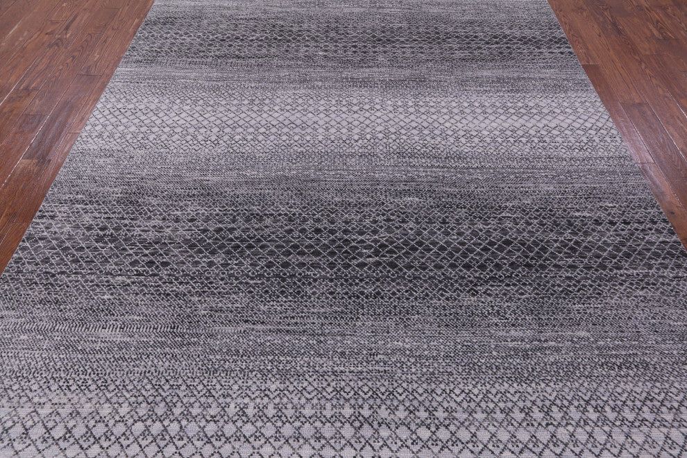 Savannah Grass Hand Knotted Wool Rug 7' 10" X 10' 2" - Q13231