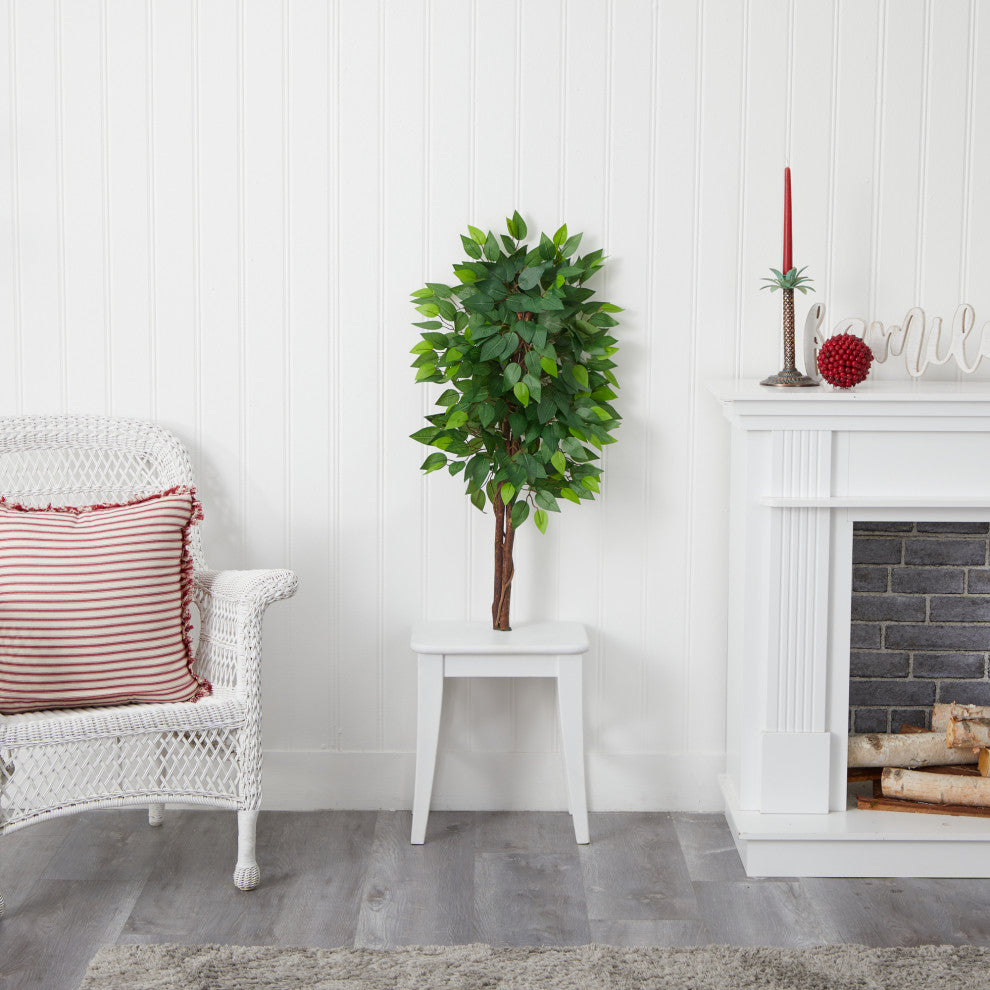 3ft. Artificial Double Trunk Ficus Tree (No Pot)