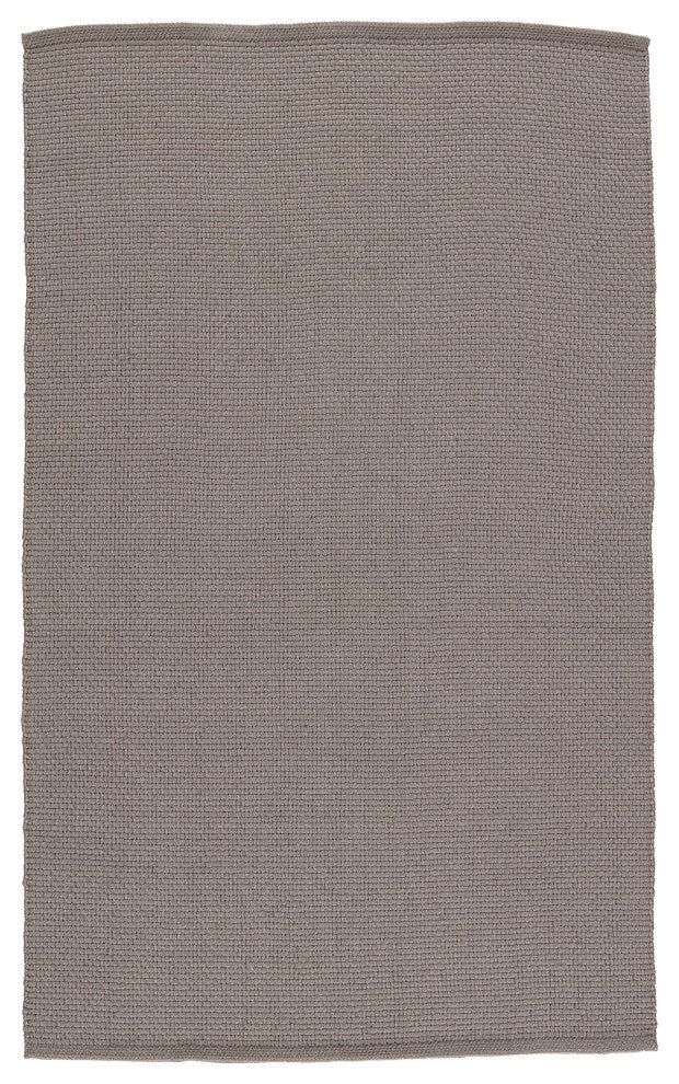 Jaipur Living Kawela Indoor/ Outdoor Solid Area Rug, Gray, 4'x6'