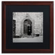 Alan Blaustein ''Tuscany I'' Art, Wood Frame, Black Mat, 16x16