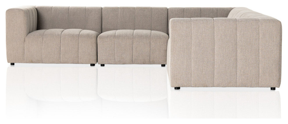 Langham 5pc Sectional-Napa Sandstone