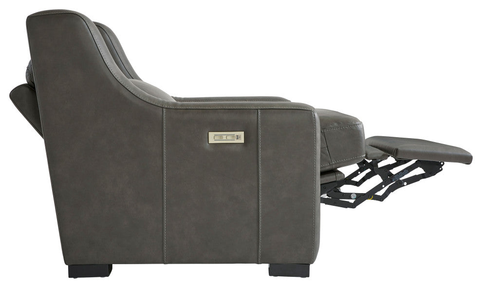 Bernhardt Germain Leather Power Motion Chair