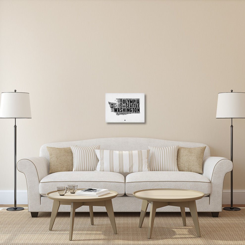 "Washington Word Cloud 2" Fine Art Print
