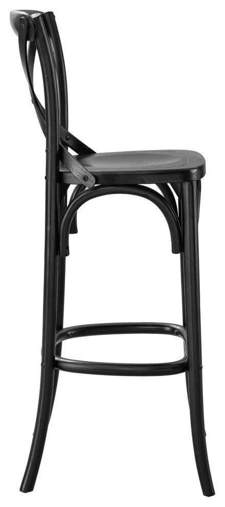Gear Bar Stool, Black