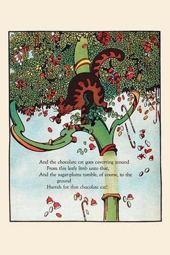 Tumbling Sugar Plums- Framed Paper Poster 20" x 30"
