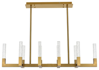 48" Adjustable LED Pendant, Satin Gold