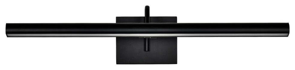 Procyon 24" ETL Certified Integrated LED Bathroom Lighting Fixture, Black