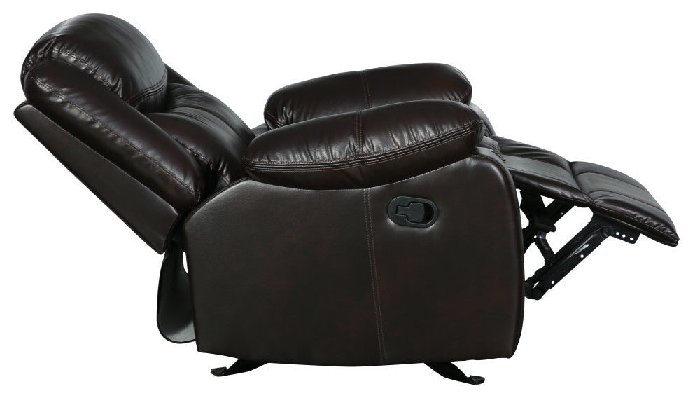 Arlington Leather Air Reclining Sofa 2-Piece Set Brown