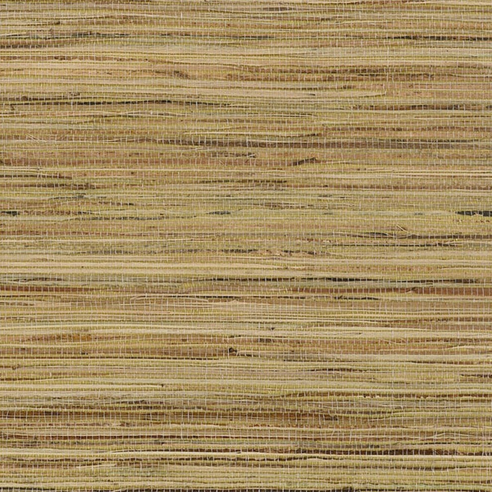 Decorator, Grasscloth Texture Wallpaper Cream Roll