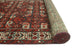 Fine Vintage Distressed Roscoe Charcoal/Ivory Runner, 3'7x16'4
