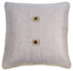 Luzio Beige Conscious Wool Pillow 19.6x19.6