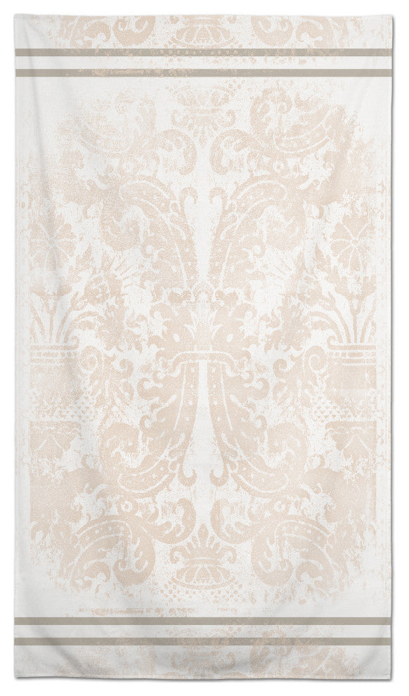 Faded Orange Pattern 58x102 Tablecloth