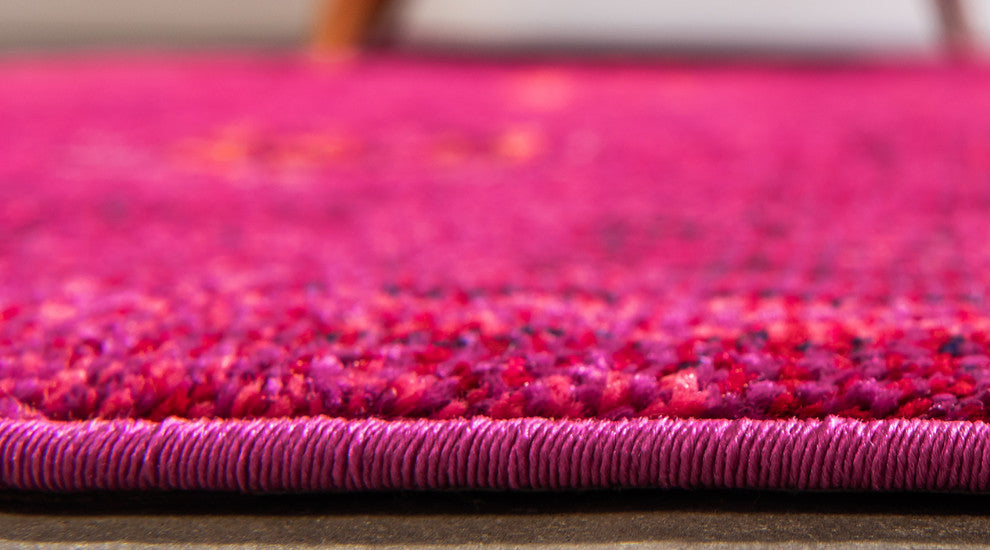 Unique Loom Red Salamanca Medici 5'x8' Area Rug